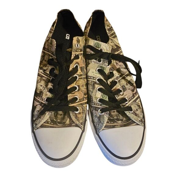 SOLD!!! CONVERSE Men’s Money Sneakers - Size 10 - Picture 2 of 9